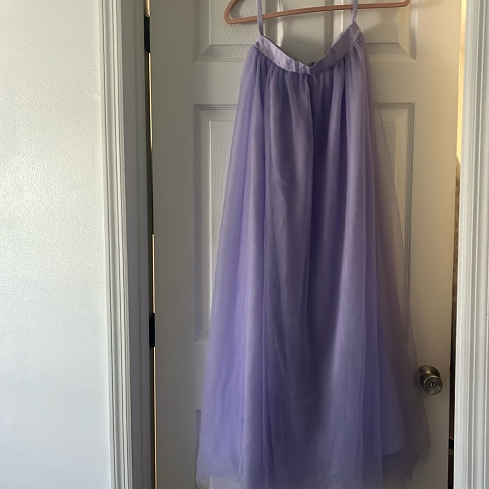 Women Maxi Long Tulle Skirt Floor lavender I have two one size 2 and other 4/5